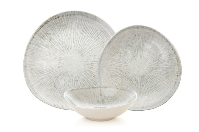 Set de masa 24 piese multicolor din ceramica Tassa The Home Collection