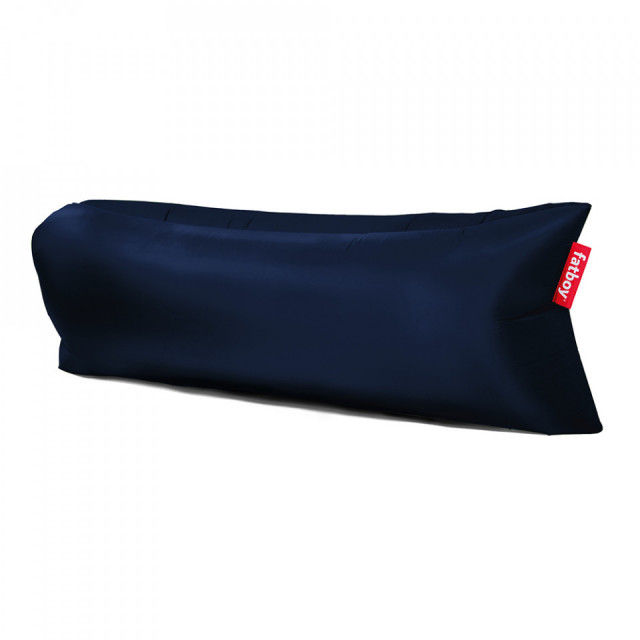 Sezlong gonflabil albastru din textil Lamzac 3.0 Fatboy