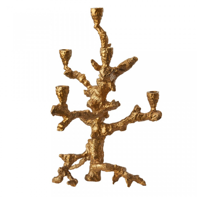 Sfesnic auriu din metal 53 cm Apple Tree Pols Potten