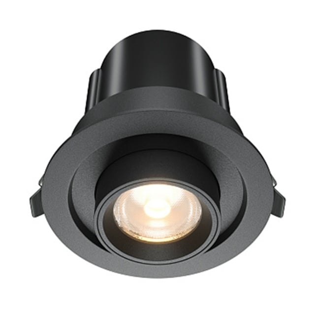 Spot negru din metal cu LED Hidden Maytoni