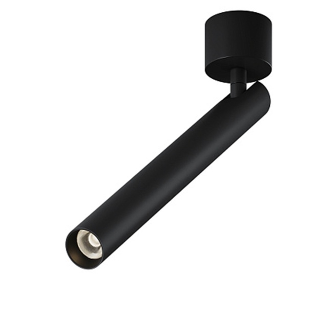 Spot negru din metal cu LED Krone Maytoni