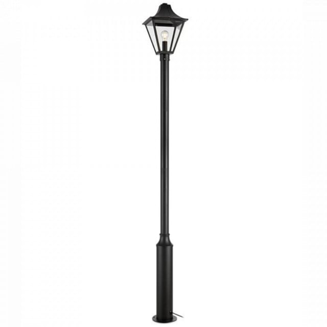 Stalp de iluminat negru din metal 225 cm Garden24 Markslojd