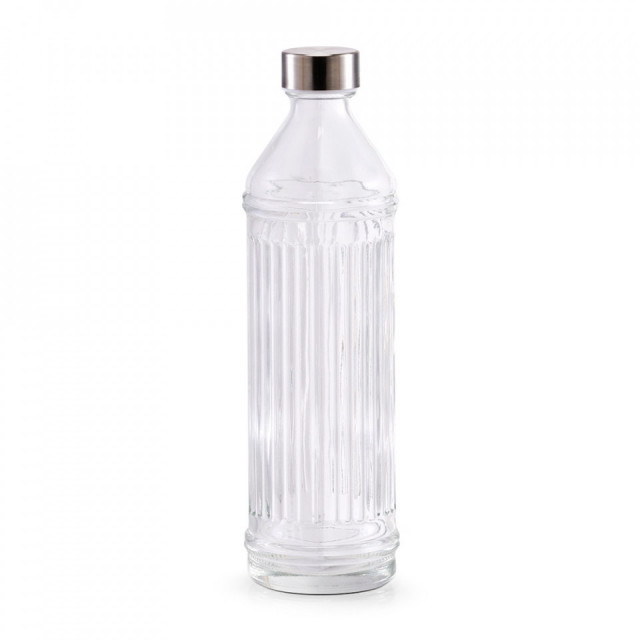 Sticla cu dop transparenta din sticla 970 ml Runner Zeller