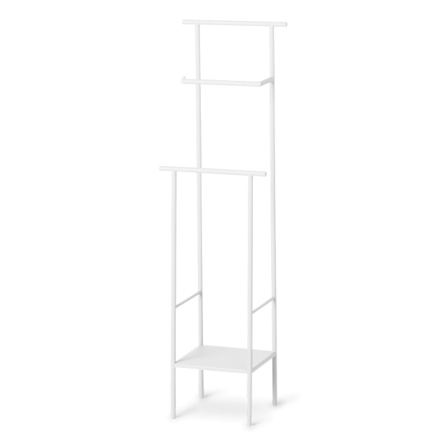 Suport hartie igienica alb din metal Dora Stand Ferm Living