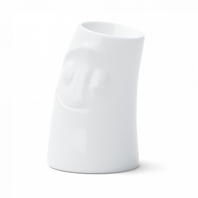 Suport lumanare alb din ceramica 13 cm Cuddly Tall Tassen