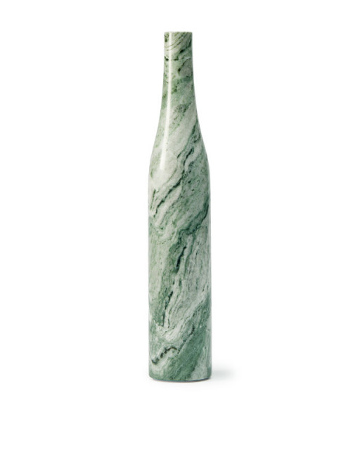 Suport lumanare verde din marmura 50 cm Herritage Bottle Pols Potten