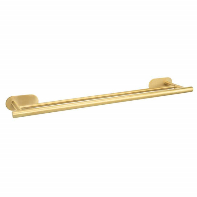 Suport prosoape auriu din metal 60 cm Turbo-Loc Orea Wenko