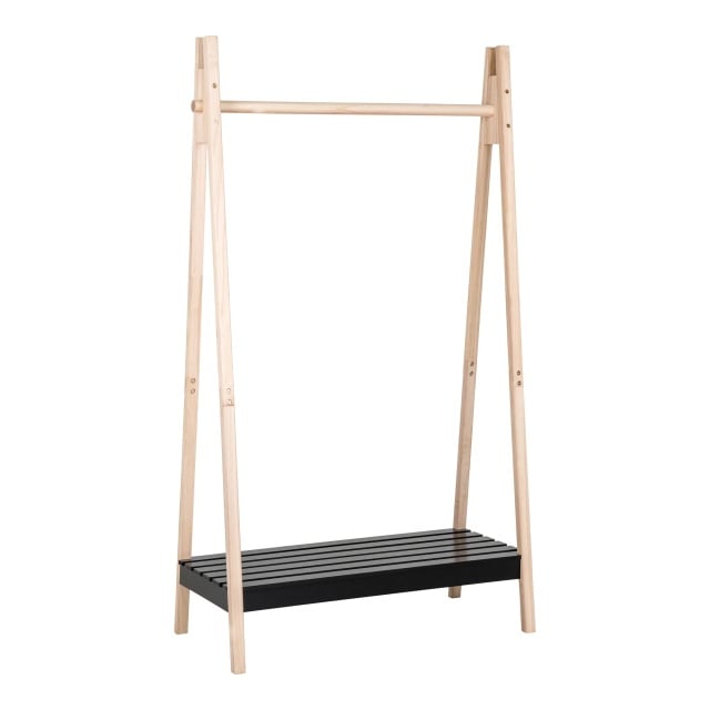 Suport umerase maro/negru din lemn 170 cm Torro House Nordic