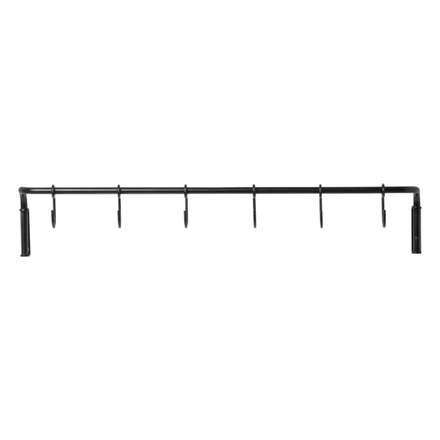 Suport ustensile de bucatarie negru din metal Clara Ferm Living