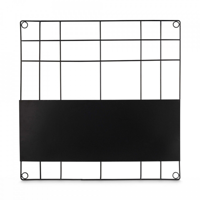 Tabla magnetica memo negru din metal 60x60 Dem Vtwonen