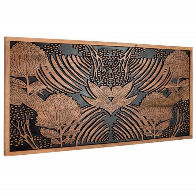 Tablie pat maro/neagra din lemn 166 cm Berry Giner y Colomer