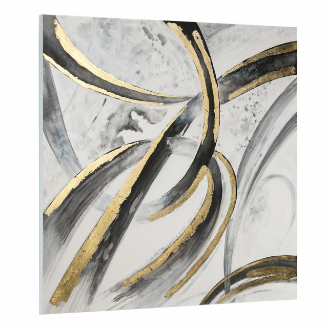 Tablou multicolor din canvas 123x123 cm Lisa Thai Natura