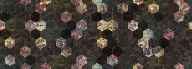 Tapet din hartie Vinum Hexagon Rebel Walls