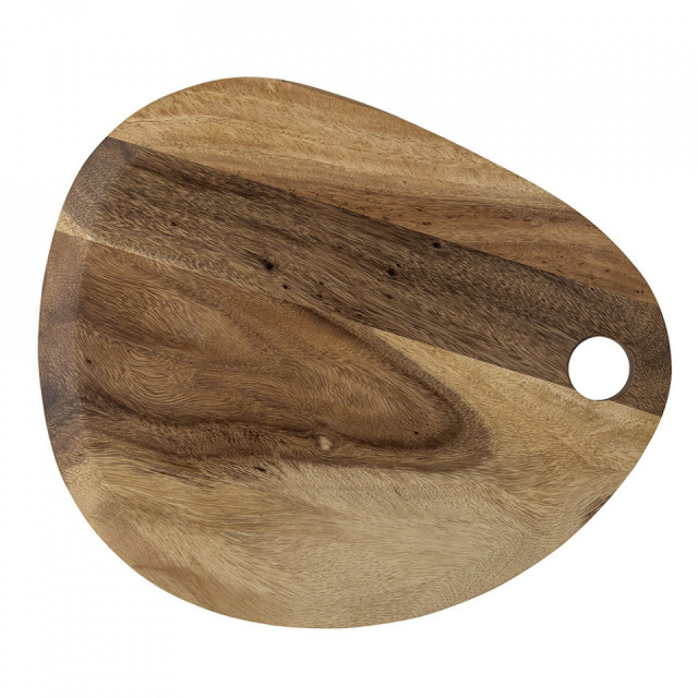 Tocator maro din lemn 38x46 cm Guti Bloomingville
