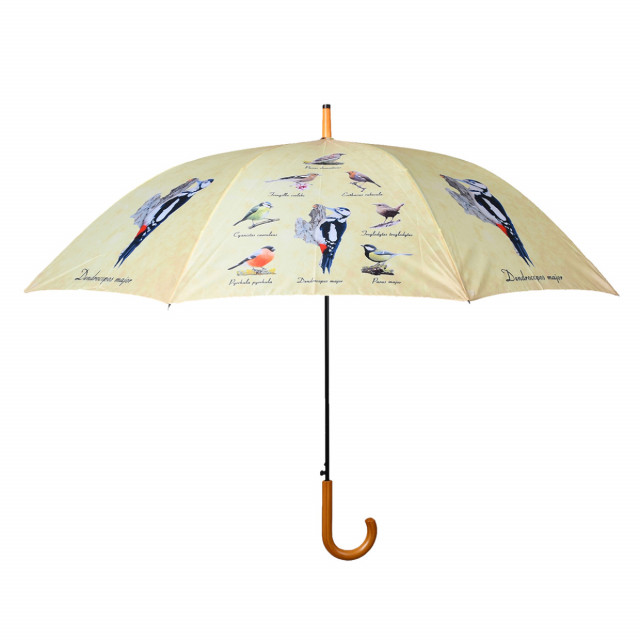 Umbrela multicolora din fibre sintetice Birds Esschert Design