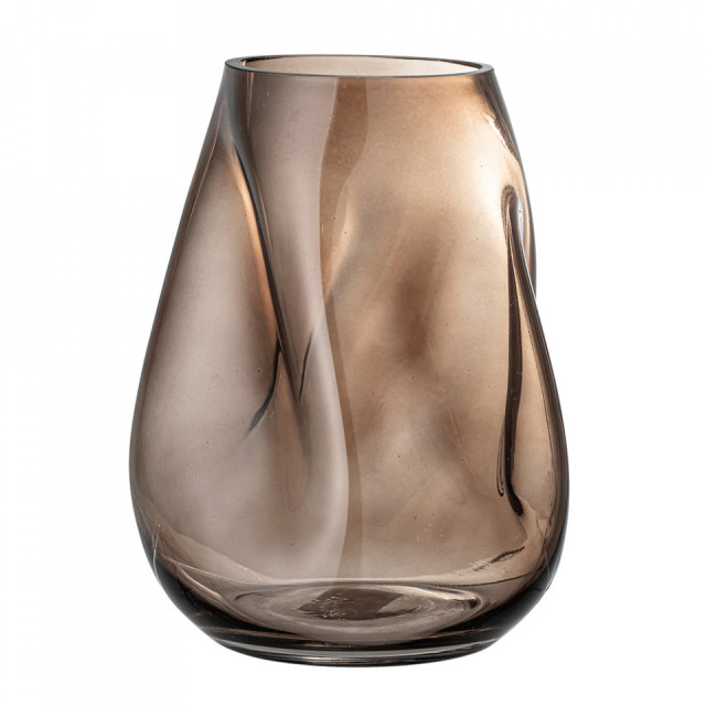 Vaza maro din sticla 26 cm Ingolf Bloomingville