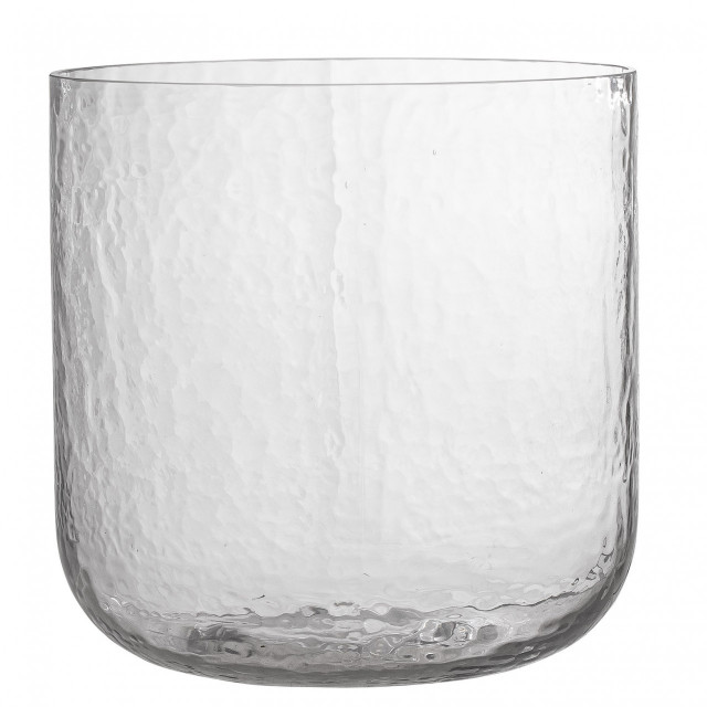 Vaza transparenta din sticla 22 cm Didda Bloomingville
