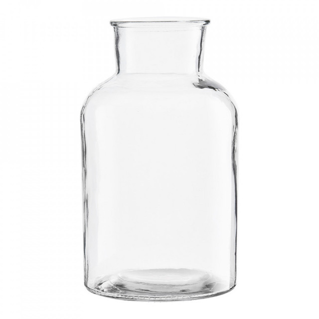 Vaza transparenta din sticla 30 cm Jarra House Doctor