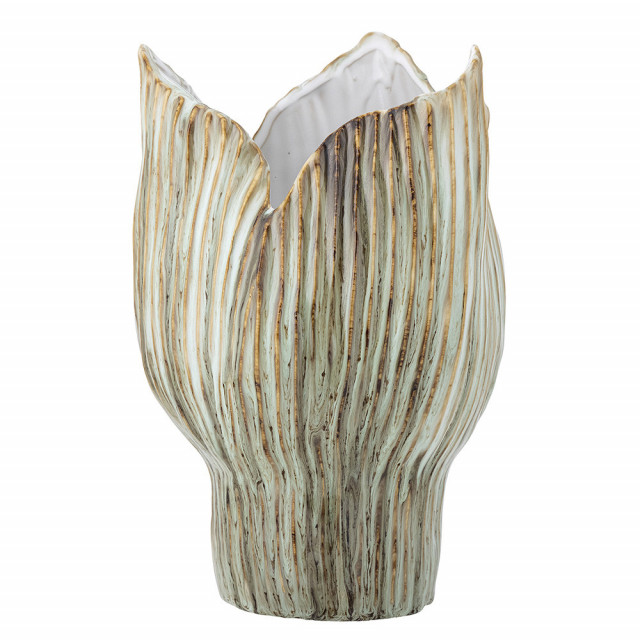 Vaza verde din ceramica 30 cm Sanak Bloomingville