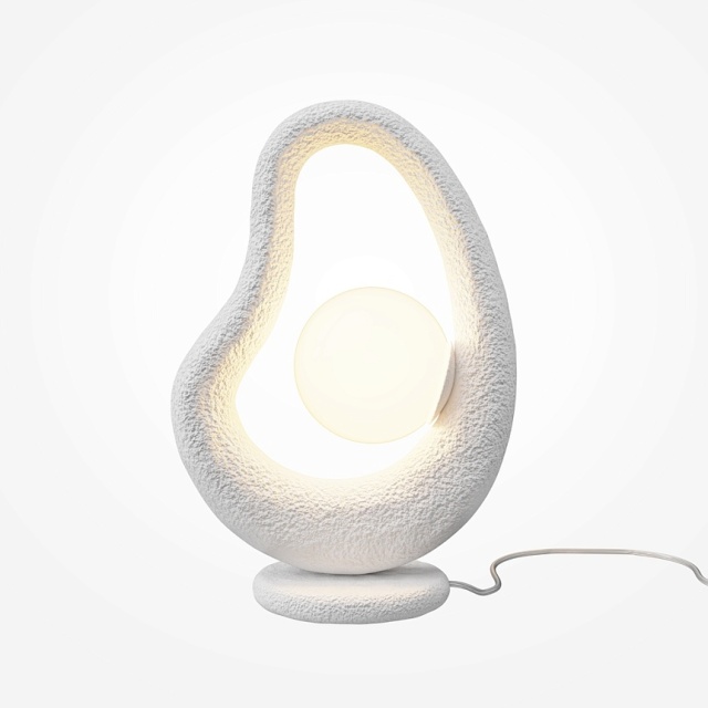 Veioza alba din metal 38 cm Opus Maytoni