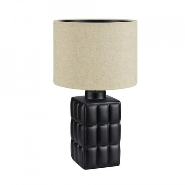 Veioza bej/neagra din ceramica 43 cm Cuscini Markslojd