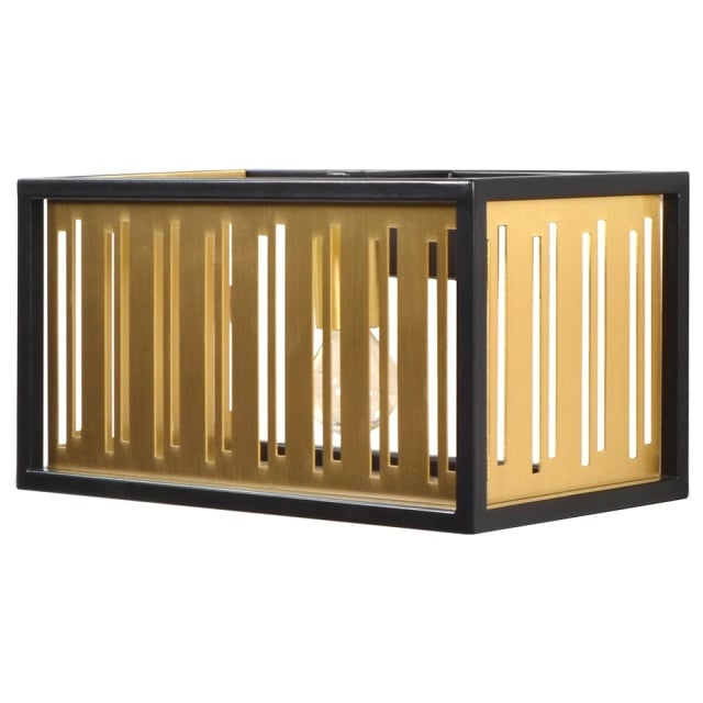 Aplica neagra/aurie din metal Oriente Versmissen