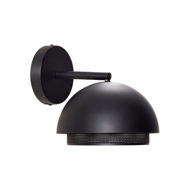 Aplica neagra din metal Edge Hubsch