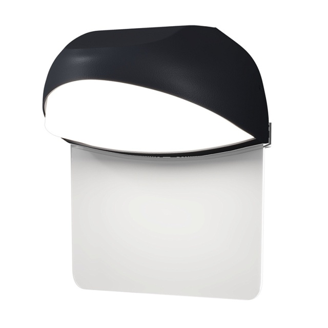 Aplica pentru exterior gri din metal cu LED Gloss Maytoni