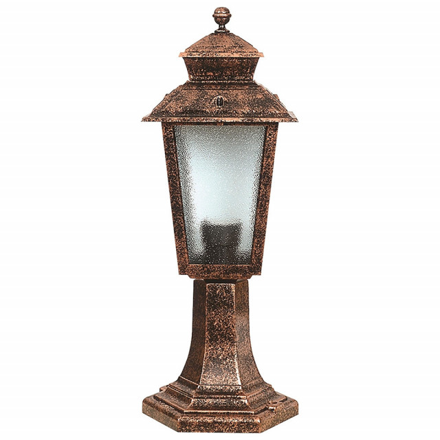 Aplica pentru exterior maro din plastic Castillo The Home Collection