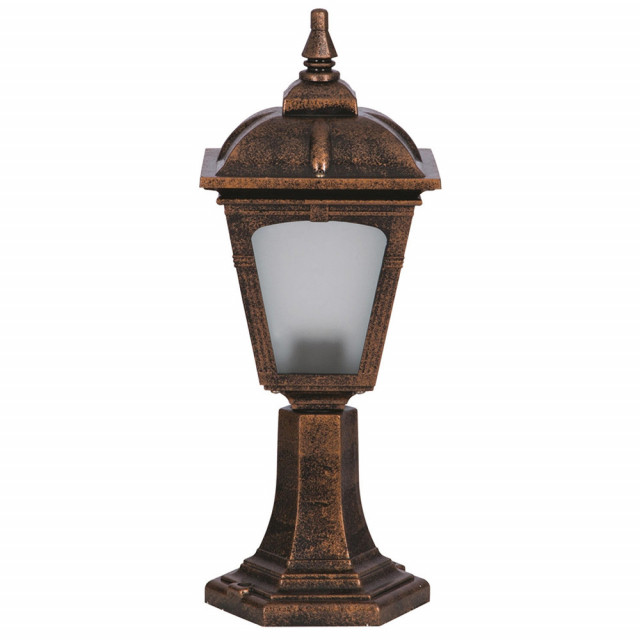 Aplica pentru exterior maro din plastic Hayes The Home Collection