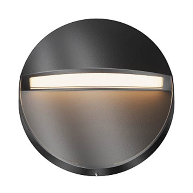 Aplica pentru exterior neagra din metal cu LED Mane Maytoni