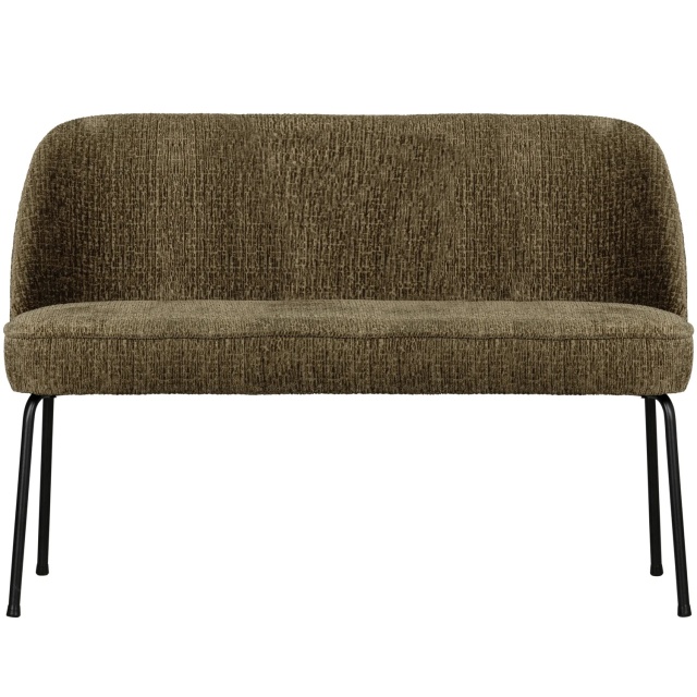 Banca verde bonsai din catifea 120 cm Vogue Ferra Woood