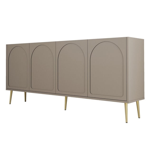 Bufet inferior maro/auriu 180 cm Lyon 80 The Home Collection