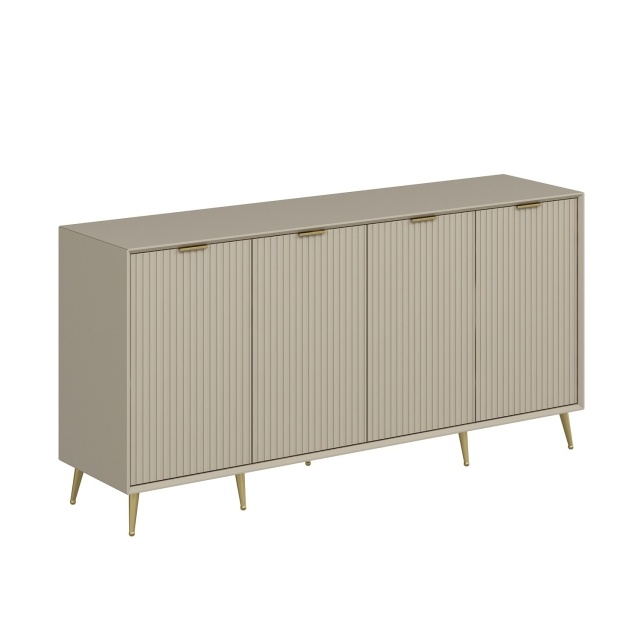 Bufet inferior maro din lemn 180 cm Luxe The Home Collection