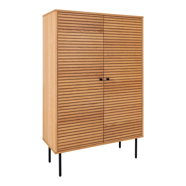 Bufet maro din metal 130 cm Kyoto House Nordic