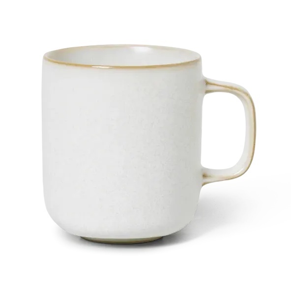 Cana crem din ceramica 260 ml Sekki Ferm Living
