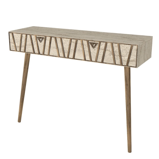 Consola maro din lemn 120 cm Forest The Home Collection