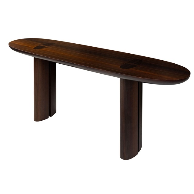 Consola maro din lemn 180 cm Durban Versmissen