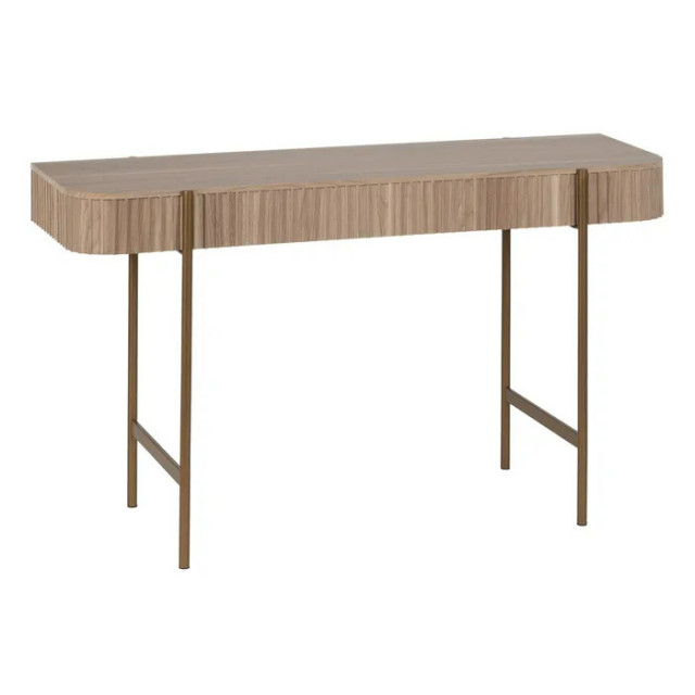 Consola maro din metal si MDF 120 cm Nissa The Home Collection