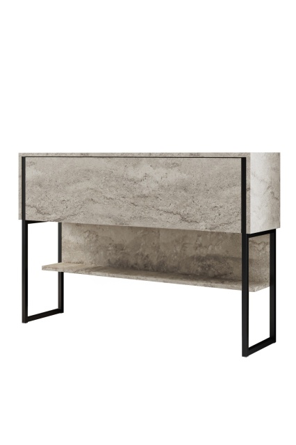 Consola neagra/bej 120 cm Luxe The Home Collection