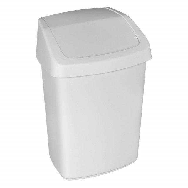 Cos de gunoi alb 25 L Swing Rojaplast