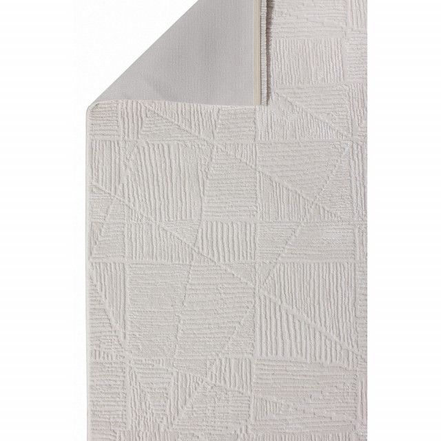 Covor alb din fibre sintetice Marro Art The Home Collection (diverse dimensiuni)