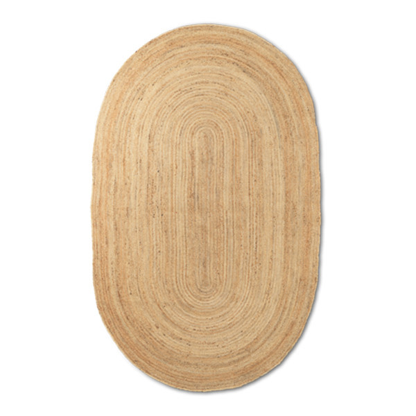 Covor crem din fibre naturale 140x200 cm Eternal Ferm Living
