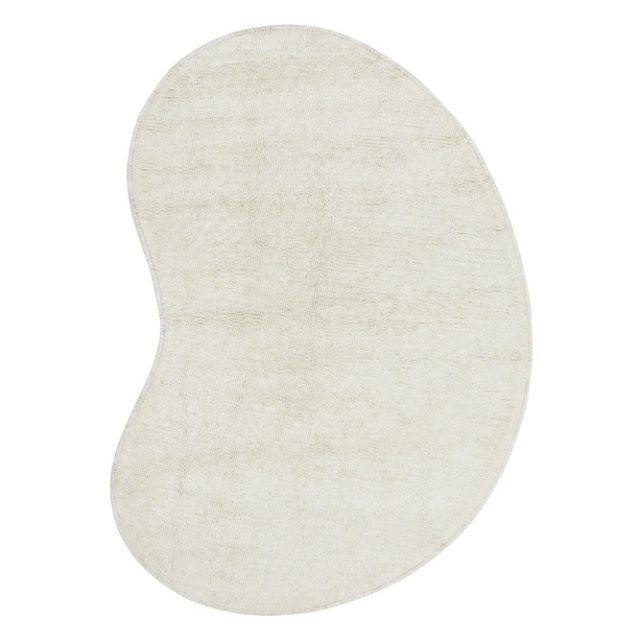 Covor crem din fibre naturale 150x200 cm Silhouette Lorena Canals