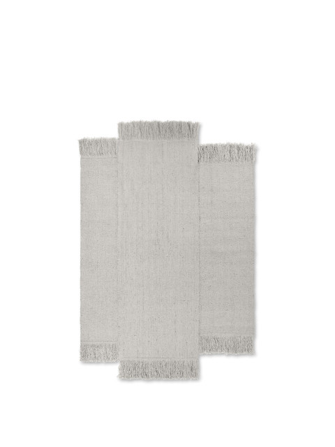 Covor crem din fibre naturale 200x250 cm Alter Ferm Living