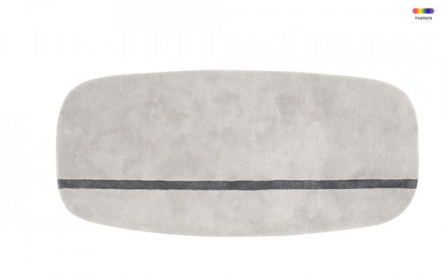 Covor gri din lana 90x200 cm Oona Normann Copenhagen