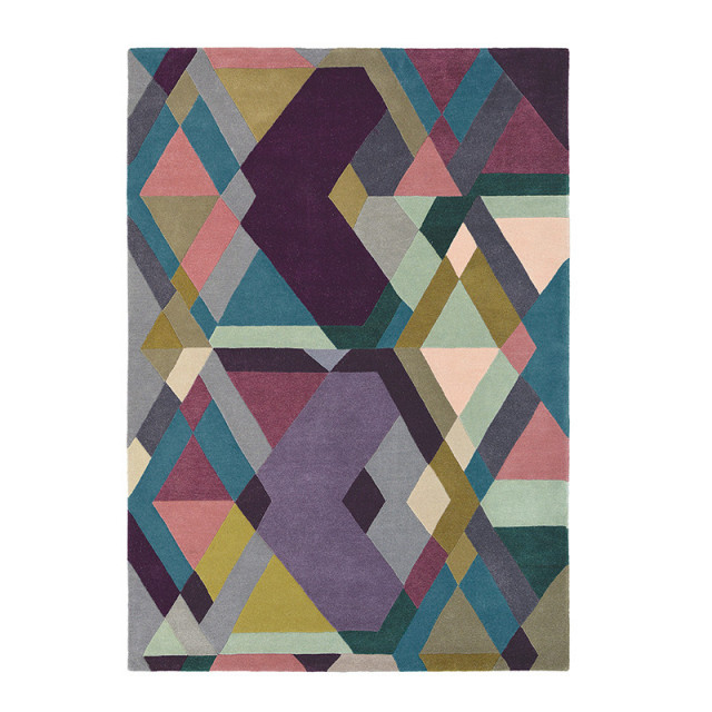 Covor multicolor din lana TB Mosaic-Lig-Pu Brink & Campman (diverse dimensiuni)