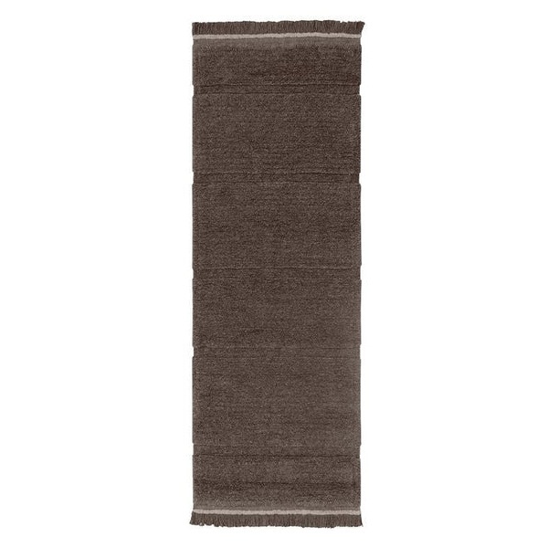 Covor pentru copii maro din fibre naturale 80x230 cm Steppe Lorena Canals