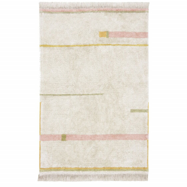 Covor pentru copii multicolor din bumbac 90x130 cm Eco Small Lorena Canals