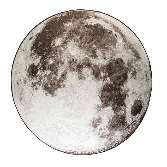 Covor pentru exterior gri din fibre sintetice 280 cm Moon Zuiver